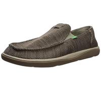 Sanuk Homme Vagabond Tripper Mesh Semelle de Mocassin, Kaki Vintage, 39.5 EU