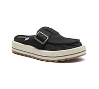 Sanuk Mocassins Donna Sash-Hey pour femme | Facile à enfiler | Chaussures décontractées pour tous les jours avec boucle | Semelle confortable à rebond élevé, noir, 37 EU