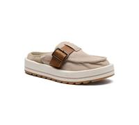 Sanuk Mocassins Donna Sash-Hey pour femme | Facile à enfiler | Chaussures décontractées pour tous les jours avec boucle | Semelle confortable à rebond élevé, Beige Oxford, 38 EU