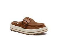 Sanuk Mocassins Donna Sash-Hey pour femme | Facile à enfiler | Chaussures décontractées pour tous les jours avec boucle | Semelle confortable à rebond élevé, caramel, 39 EU