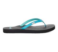 Sanuk Yoga Joy Sandales Corail brûlé, Bleu océan, 40 EU