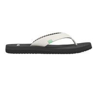 Sanuk Yoga Mat, Sandales femme - Blanc (White), 37 EU (6 US)