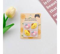 Sanurgente Hello Kitty Cover pour Nintendo Switch, NS Lite, OLED Cartoon Gamepad Thumbstick Case, Joystick Protector, Soft Shell, 4Pcs Box--Sanrio 1