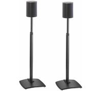 Sanus Pieds d’Enceinte Réglables WSSE1A2-B2 pour Sonos Era 100 - Lot de 2 - Noir