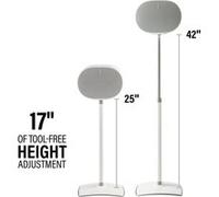 Sanus Supports d'enceintes réglables en Hauteur pour Sonos Era 300 - WSSE3A2