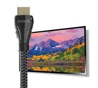 Sanus SAC-21HDMI3 2.1 8K 48Gbps Câble HDMI ultra haut débit (3 mètres/10 pieds)