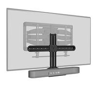 Sanus Support de barre de son pour Sonos Beam - Hauteur réglable jusqu'à 30,5 cm et conçu pour fonctionner avec n'importe quel téléviseur - Ajustement personnalisé au faisceau pour une performance