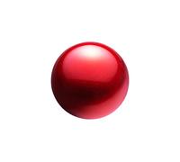 SANWA Petit Trackball 34mm/1.34in, Bille de Remplacement pour Logitech M575, M570, MX Ergo, ELECOM, Kensington, Perixx et Autres Souris Trackball Compatibles, Rouge Brillant