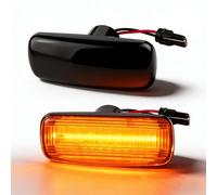 SANWAN Feux de position latéraux à LED ambre compatibles avec Jeep, Chrysler, Dodge et Lancia, remplaçant les références 4806224AE et 4806224AA, lampe témoin 12 V, IP67, paire gauche et droite