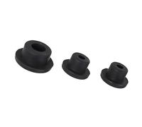 SANWAN Lot de 3 bouchons anti-poussière en plastique pour hayon, compatibles avec Jeep Wrangler JL JLU 2018-2021, noir