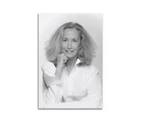 SANWYA Brigitte Fossey Impression sur toile murale décorative pour salon, chambre à coucher 30 x 45 cm