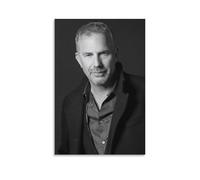 SANWYA Kevin Costner Poster sur toile sans cadre pour salon 20 x 30 cm