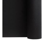 SANYGIENE Rouleau Nappe Noire Intissée | Largeur 1,20 m - Longueur 25 m | Aspect Tissu | Toucher Doux et Souple | Indéchirable | Gamme Privilège | Fêtes Banquets et Cérémonies