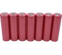 Sanyo UR18650-ZM2-8 Pile rechargeable spéciale 18650 flat-top Li-Ion 3.7 V 2420 mAh 8 pc(s)