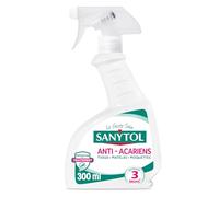 Sanytol Spray Anti-Acariens Et Punaise De Lit Textiles Matelas Tapis 300ml