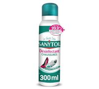 Sanytol Désinfectant pour chaussures Spray flacon bactéricide fongicide virucide 150 ml