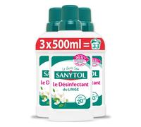 Sanytol – Désinfectant du linge – Formule concentrée, sans javel – Bidon 500 ml