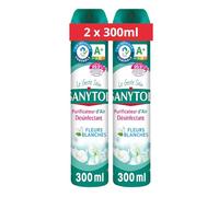SANYTOL Désodorisant Désinfectant Fraicheur Fleurs Blanches, 300 ml