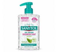 Sanytol Gel Mains Désinfectant Hydroalcoolique Thé Vert 250 ml