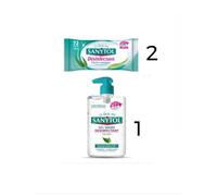 SANYTOL Lot 144 Lingettes Multi-usages Désinfectant Nettoyantes et anti bactérienne