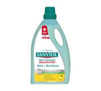 Sanytol Pro – Désinfectant multi-usages Citron – Dégraisse et assainit sols et surfaces – 5 L