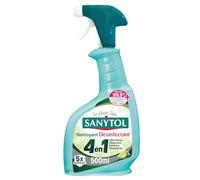 Sanytol Nettoyant Désinfectant Protection 4 Actions 500 ml - Lot de 4