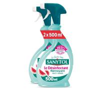 Sanytol Pistolet Désinfectant Multi-Usages Pamplemousse Lot de 2