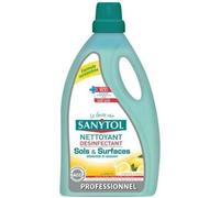 SANYTOL PRO DÉSINFECTANT DEGRAISSE ASSAINIT SOLS ET SURFACES CITRON 5L