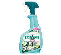 SANYTOL - Spray Désinfectant Multi-Usages 4en1, Nettoyage Efficace et Fraîcheur Durable (500 mL) - Lot de 3 - vendu par Lot