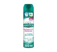 Sanytol Spray désinfectant pour air et surfaces Fleurs blanches 300 ml