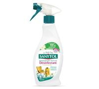 SANYTOL - Spray Désodorisant et Désinfectant Textile, Protection Fraîcheur Intense (500 ml) - Le Lot De 3