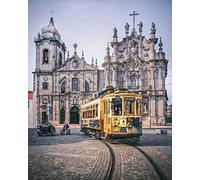 Belle Porto Portugal Foret Complet DIY 5D Diamant Peinture par Numéro Kits Uniques Décoration Murale Maison Cristal Strass Décoration Murale 40x50 cm