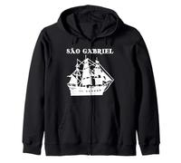 Sao Gabriel - Histoire d'exploration du Bateau de Bateau Vasco Da Gama Sweat à Capuche