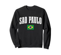 Sao Paulo Brésil Drapeau Brésil Pride Sweatshirt