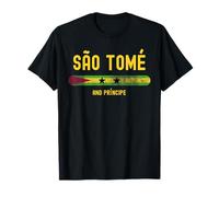 São Tomé and Príncipe Flag | São Toméan Vintage Distressed T-Shirt