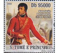 Sao Tome e Principe 3266 (complète.Edition.) neuf avec Gomme Originale ** MNH 2008 napoléon Bonaparte (Timbres pour Les collectionneurs) Militaire/Chevalier