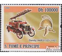 Sao Tome e Principe 3553 (complète.Edition.) Neuf avec Gomme Originale ** MNH 2008 Historique Les véhicules des Sapeurs-Pompiers (Timbres pour Les collectionneurs) Pompiers/Police