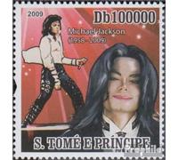 Sao Tome e Principe 4169 (complète.Edition.) Neuf avec Gomme Originale ** MNH 2009 Mort de Michael Jackson (Timbres pour Les collectionneurs) Musique/Danse