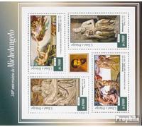 Sao Tome e Principe 5985-5988 Feuille Miniature (complète. édition) Neuf avec Gomme Originale ** MNH 2015 Michel-Ange (Timbres pour Les collectionneurs) Peinture