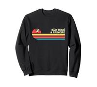 Sao Tomé-et-Principe coloré Style Vintage Sweatshirt