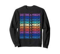 Sao Tomé-et-Principe coloré Sweatshirt