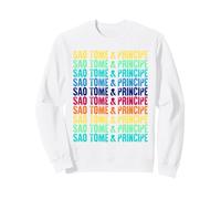 Sao Tomé-et-Principe coloré Sweatshirt