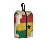 Sao Tomé-et-Principe Drapeau Map04 Impression Grande Capacité Sac de Voyage Chaussures Bagage Sac Étanche Portable Sac de Rangement Chaussures pour Natation, 1 pièce., One Size, Fermeture éclair, avec