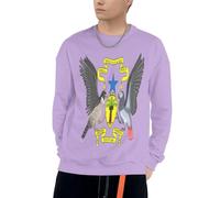 Sao Tomé-et-Principe Emblème National Patriotique Emblème National Graphique Sweat À Capuche Hoodie Homme Sweat avec Poches Col Rond pour Usage Quotidien Activités De Loisirs Plein Air Pique-Niques