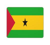 Sao Tomé-Et-Principe Tapis De Souris pour Bureau/Jeux avec Motif Drapeau Military| Extra Long Et Grand| Bord Cousu Anti-Usure| Base Antidérapante pour Surfaces Lisses| Améliore L'Efficacité