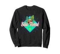 Sao Tome et Principe Vintage Design Sweatshirt