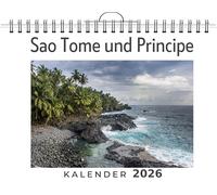 Sao Tome und Principe: (Wandkalender 2026, Kalender DIN A4 quer, Monatskalender im Querformat mit Kalendarium, das perfekte Geschenk)