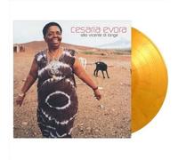 São Vicente Di Longe Vinyle Orange et Noir Marbré Vinyle