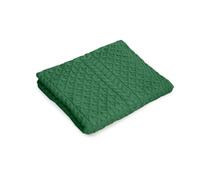 SAOL Aran - Couverture en laine mérinos - 100 % fibre naturelle - Couvre-lit doux pour lit ou canapé - 152,4 x 91,4 cm - Tricot chaud fabriqué en Irlande