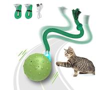 Saolife Jouet interactif pour chat, jouet électrique activé par le mouvement, jouet pour chat/chaton, animal de compagnie, teaser automatique intelligent, rechargeable par USB